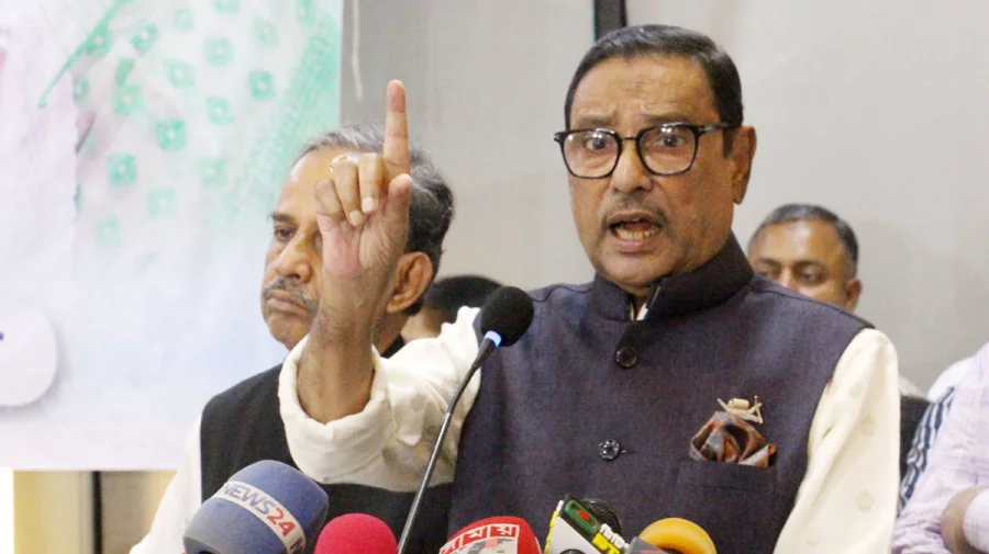সতর্ক পাহারায় আছি, আক্রমণ করলে পাল্টা আক্রমণ হবে: ওবায়দুল কাদের