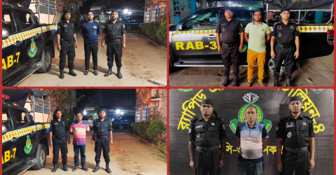 অবরোধের প্রথম দিনে র‌্যাবের হাতে গ্রেফতার ২০