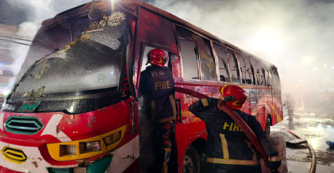 সারাদেশে ৪৮ ঘণ্টার অবরোধে ২১ স্থানে অগ্নিসংযোগ: ফায়ার সার্ভিস