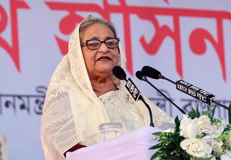 চোরাগুপ্তা হামলা চালিয়ে আওয়ামী লীগ সরকারের পতন সম্ভব নয়: শেখ হাসিনা
