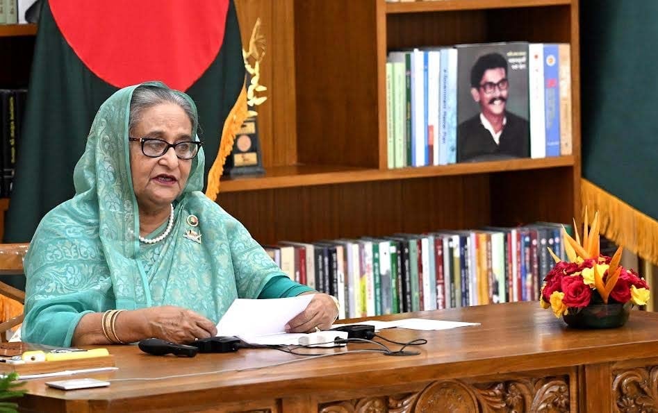তিন উন্নয়ন প্রকল্পের যৌথ উদ্বোধন দু’দেশের বন্ধুত্বের অনন্য নিদর্শন : প্রধানমন্ত্রী