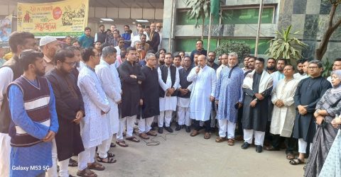 পূবালী ব্যাংক পিএলসি চত্বরে মহান ভাষা শহিদ দিবস ও আন্তর্জাতিক মাতৃভাষা দিবস পালিত