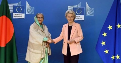 প্রধানমন্ত্রীকে ইউরোপীয় কমিশনের প্রেসিডেন্টের অভিনন্দন