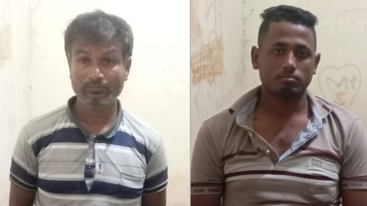 দুই পাচারকারীর কাছে মিলল প্রায় ২০০ ভরি স্বর্ণ