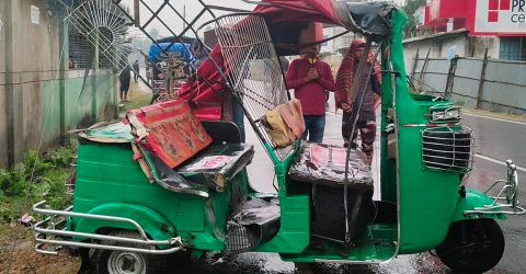 নীলফামারীতে সড়ক দুর্ঘটনায় নিহত ২