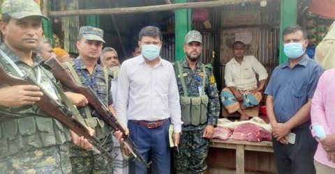 গরুর মাংস দাম বেশি নেওয়ায় দুই ব্যবসায়ীকে জরিমানা