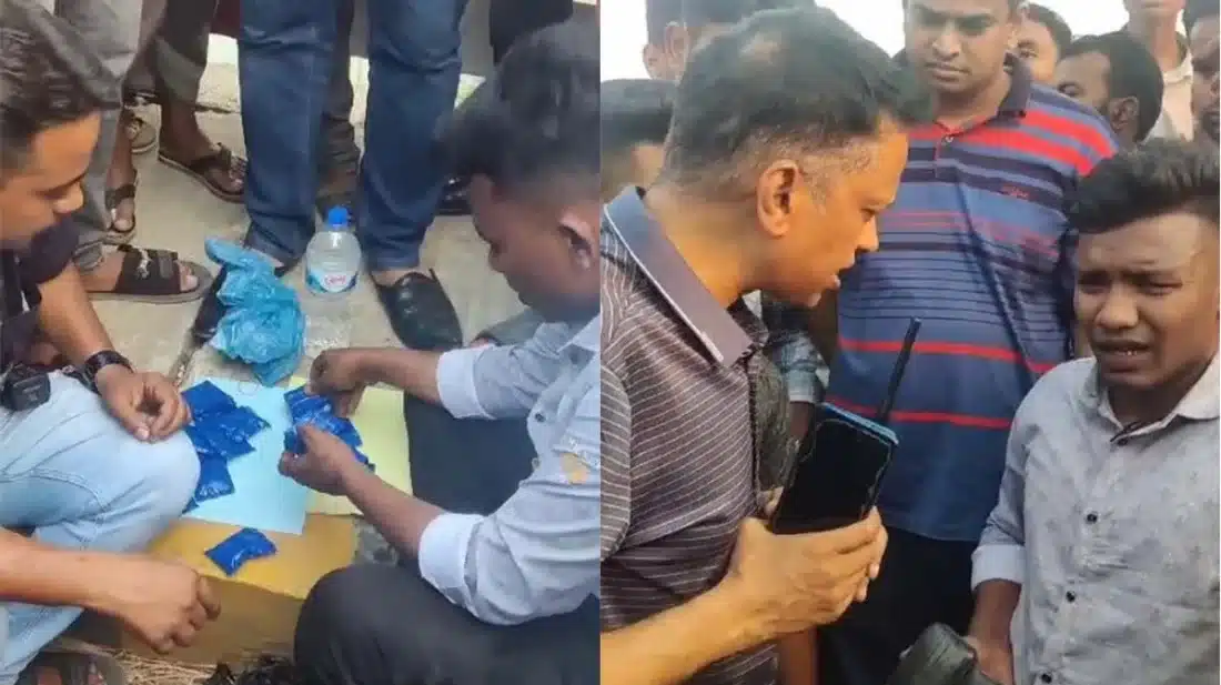 মোটরসাইকেলের ইঞ্জিন বাক্সে মিললো ৫ হাজার ইয়াবা