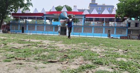 সবচেয়ে বড় ঈদ জামাতের জন্য প্রস্তুত শোলাকিয়া, থাকছে বিশেষ দুটি ট্রেন