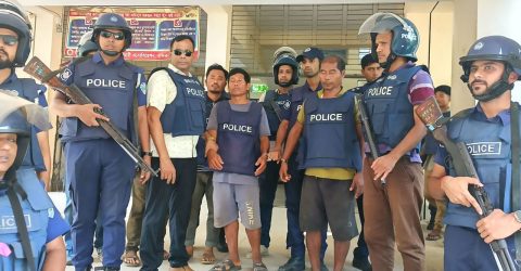 কেএনএফের সঙ্গে সংশ্লিষ্টতার অভিযোগে ছাত্রলীগ নেতাসহ ৭ জন কারাগারে