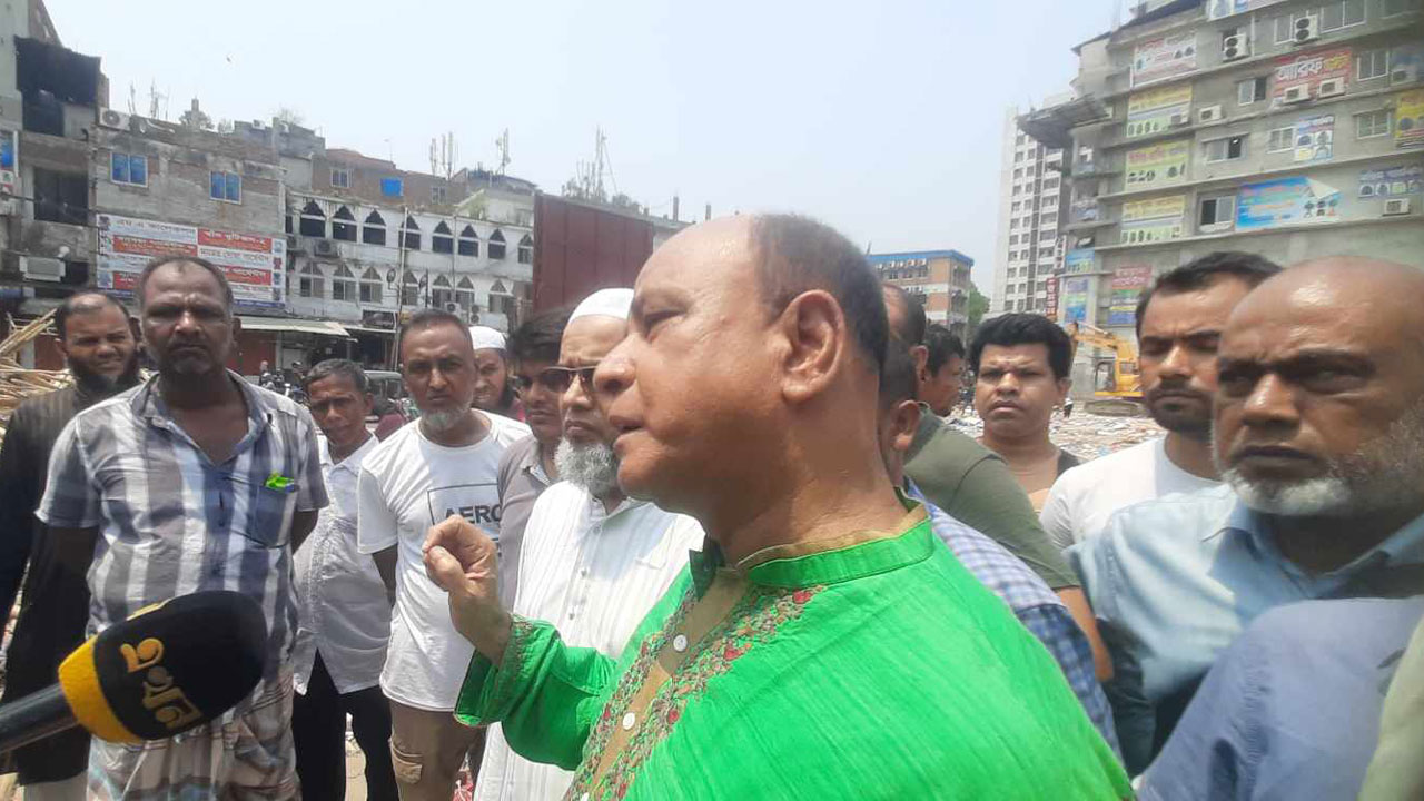 উচ্ছেদ নিয়ে ব্যবসায়ীরা মিথ্যা বলছে : বঙ্গবাজার মালিক সমিতি
