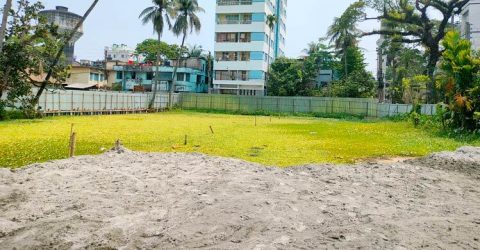 টিনের বেড়ার আড়ালে রাতের আঁধারে পুকুর ভরাট