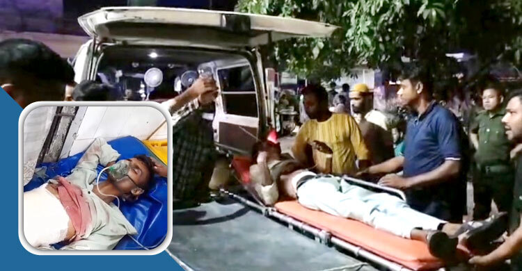 থানায় নিজের পেটে ছুরি ঢুকিয়ে দিলেন যুবক