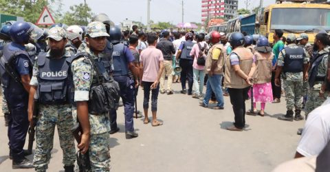 ফরিদপুরে বিজিবি মোতায়েন