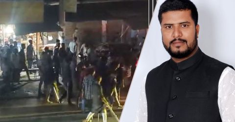 নওগাঁয় প্রকাশ্যে অস্ত্রের মহড়া, ঠিকাদারকে কুপিয়ে জখম