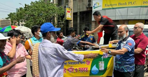 তৃষ্ণার্তদের পাশে রাগবি ফেডারেশন