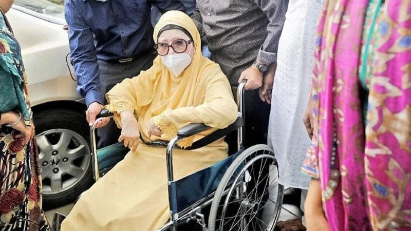 সন্ধ্যায় বাসায় ফিরবেন খালেদা জিয়া