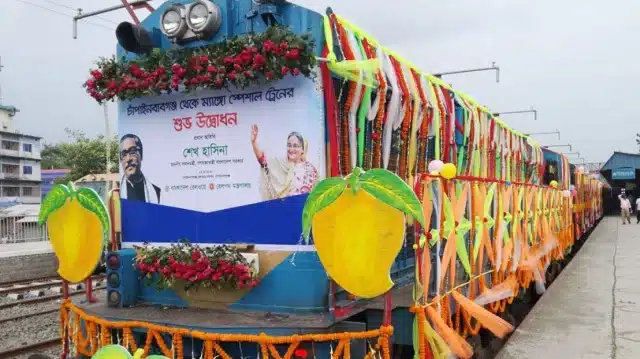 এবার পদ্মা সেতু দিয়ে ঢাকায় আসবে ‘ম্যাঙ্গো স্পেশাল ট্রেন’