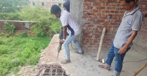 কেরানীগঞ্জে রাজউকের উচ্ছেদ অভিযান, জরিমানা