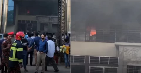 ফরিদপুরে মেডিক্যাল হাসপাতালের স্টোর রুমে রহস্যজনক আগুন লাগার ঘটনায় তদন্ত কমিটি গঠন