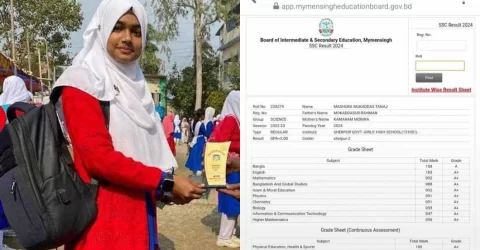 সড়কে নিহত মেয়ের জিপিএ-৫ পাওয়ার খবরে পরিবারে বিষাদের ছায়া