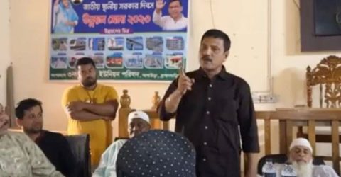 চেয়ারম্যান প্রার্থীকে ‘কুলাঙ্গার’ বললেন আখাউড়ার মেয়র