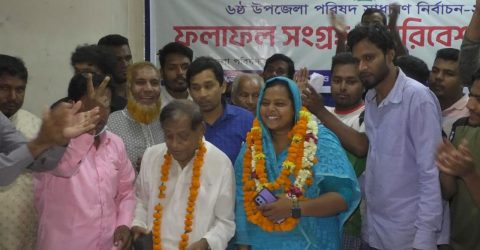 ডোমার উপজেলার প্রথম নারী চেয়ারম্যান সুমি