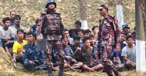 মিয়ানমার আরও ৮৮ সীমান্তরক্ষী ঢুকলো বাংলাদেশে