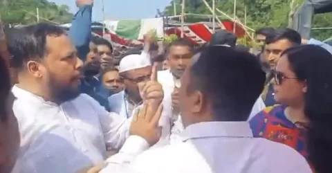 ভ্রাম্যমাণ আদালতের নির্দেশনা অগ্রাহ্য করে দুর্জয়ের জনসভা