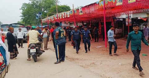 কালাই উপজেলায় উপজেলা নির্বাচন ঘিরে উত্তেজনা ও অপ্রীতিকর পরিস্থিতি এড়াতে ১৪৪ ধারা জারি করে প্রশাসন