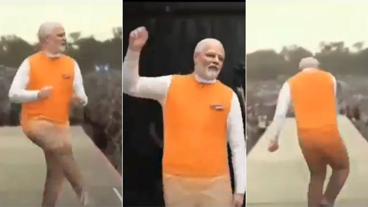 পাগলু সেই নাচের ভিডিও নিজেই শেয়ার করলেন মোদি, বললেন— আনন্দ পেলাম