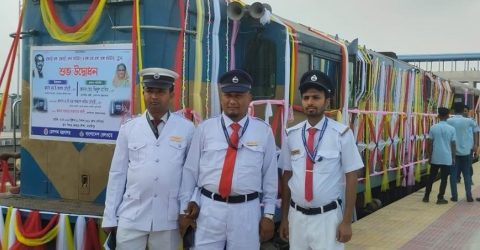 রাজবাড়ী-ভাঙ্গা-ঢাকা রুটে দুই জোড়া কমিউটার ট্রেন উদ্বোধন