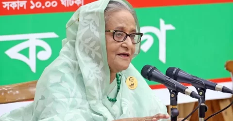 খালেদা জিয়া কৃষকের ভাগ্য নিয়ে ছিনিমিনি খেলেছিলেন: প্রধানমন্ত্রী