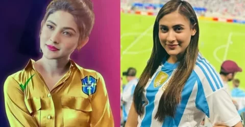 আর্জেন্টিনা নাকি ব্রাজিল, মেহজাবীন আসলে কোন দলের সমর্থক