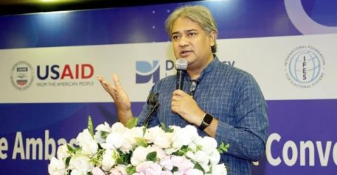 শান্তি প্রতিষ্ঠার জন্য তথ্যের সততা নিশ্চিতের অঙ্গীকার করতে হবে : তথ্য ও সম্প্রচার প্রতিমন্ত্রী