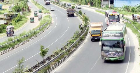 বঙ্গবন্ধু সেতু মহাসড়কে যান চলাচল স্বাভাবিক