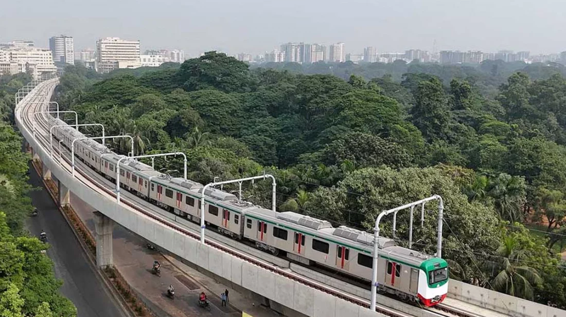 রোববার থেকে নিয়মিত চলবে মেট্রোরেল