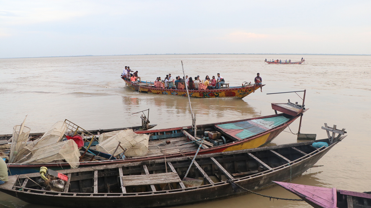 রাজশাহীতে ৪ সেন্টিমিটার বেড়েছে পদ্মার পানি