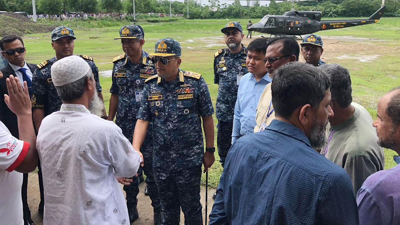 শান্তি-শৃঙ্খলা রক্ষায় ঐক্যবদ্ধ থাকতে নৌবাহিনী প্রধানের আহ্বান