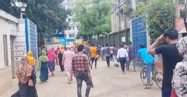 আশুলিয়ায় আজও শ্রমিকদের বিক্ষোভ