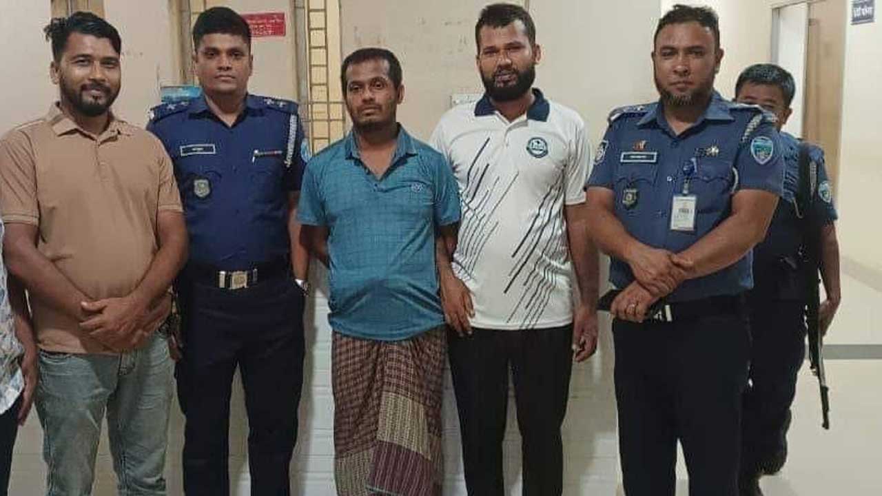 চট্টগ্রামে থানা থেকে পালিয়ে যাওয়া আসামি গ্রেপ্তার