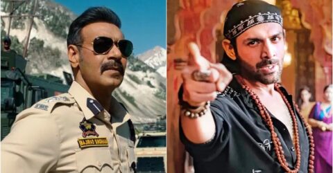 বক্স অফিসে প্রথম দিনের লড়াইয়ে এগিয়ে কে সিংহাম না ভুল ভুলাইয়া