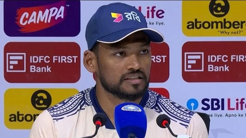 সিনিয়র খেলোয়াড়দের না থাকা নিয়ে যা বললেন শান্ত