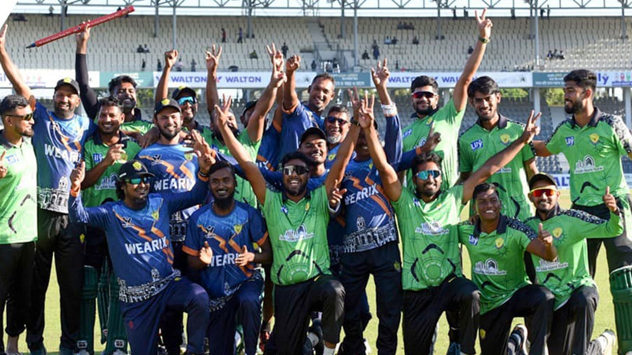 ৫ উইকেটের জয়ে এনসিএল শিরোপা রংপুরের
