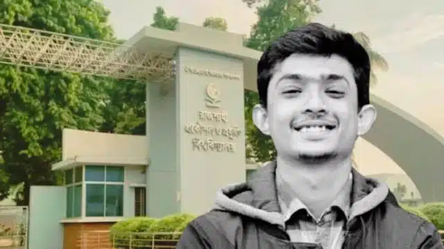 রুয়েটের ছাত্রাবাস থেকে শিক্ষার্থীর ঝুলন্ত মরদেহ উদ্ধার