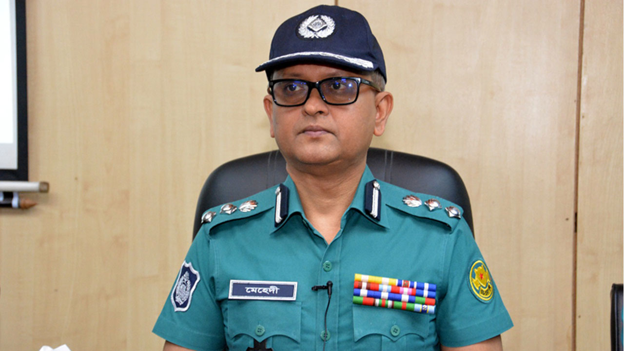 সাময়িক বরখাস্ত হলেন পুলিশের যুগ্ম কমিশনার মেহেদী