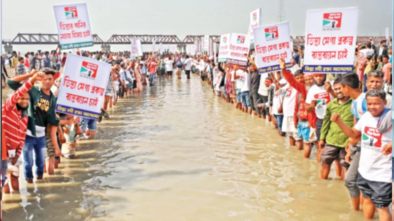 বিএনপি ক্ষমতায় এলে আগে তিস্তা সমস্যার সমাধান