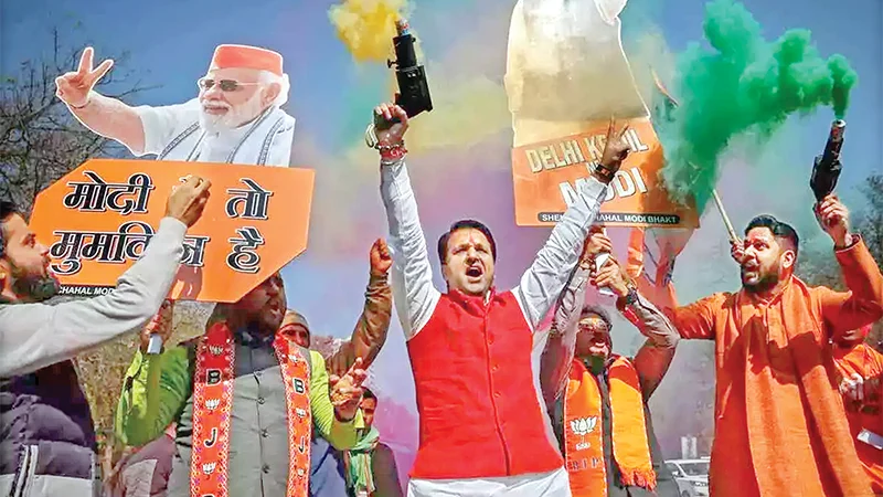 দিল্লিতে বিজেপির বড় জয়