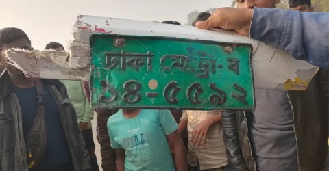 ধামইরহাটে পিকনিক বাসের সঙ্গে মোটরসাইকেলের সংঘর্ষে ব্যবসায়ী নিহত