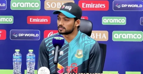 ১৮১টি বল ডট খেলার ব্যাখ্যা দিলেন শান্ত