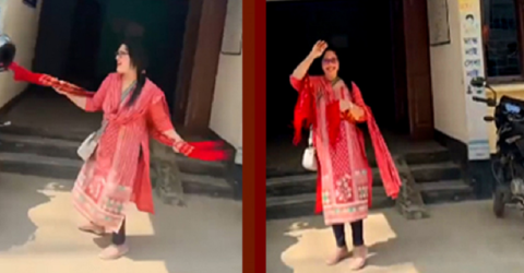 থানার সামনে নেচে টিকটক ভিডিও বানানো সেই আ.লীগ নেত্রী আটক